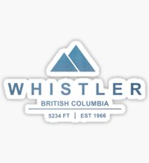 Whistler Ski Resort British Columbia Sticker
