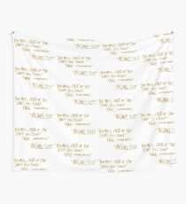 The Office Wayne Gretzky Quote Gold Wall Tapestry