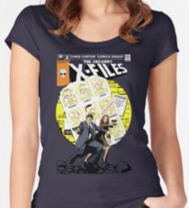 The Uncanny X-Files Fitted Scoop T-Shirt