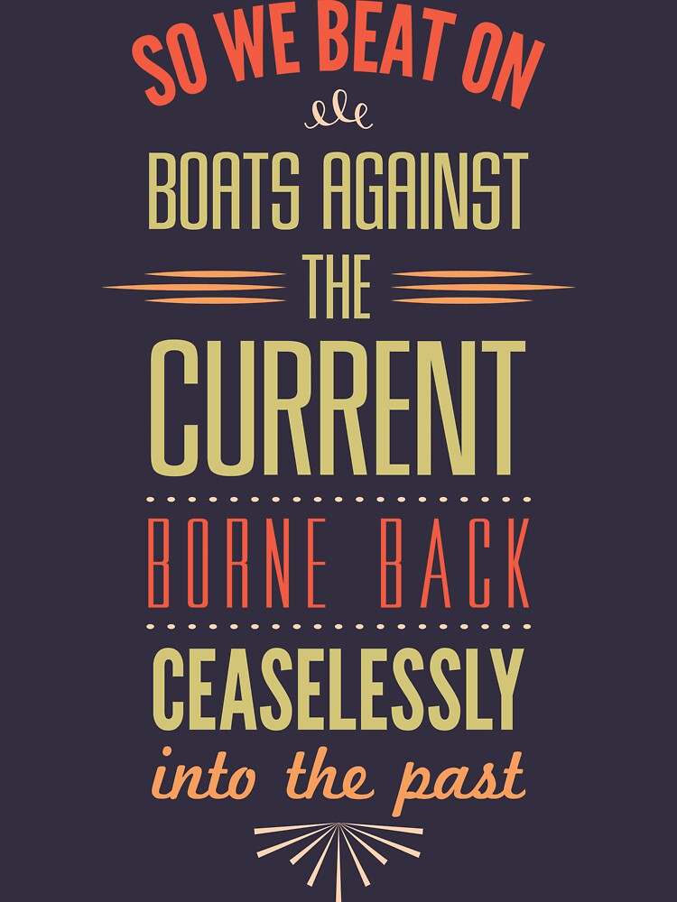 against the current t shirt