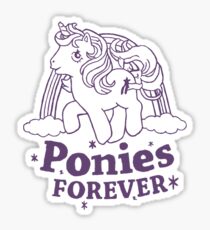 ponies forever! Sticker