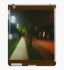 9:06, Walking at night iPad Case/Skin