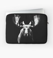 Bull moose white Laptop Sleeve