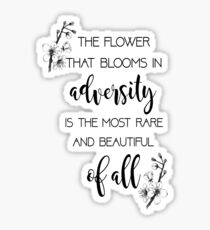 The Flower That Blooms- Mulan Sticker
