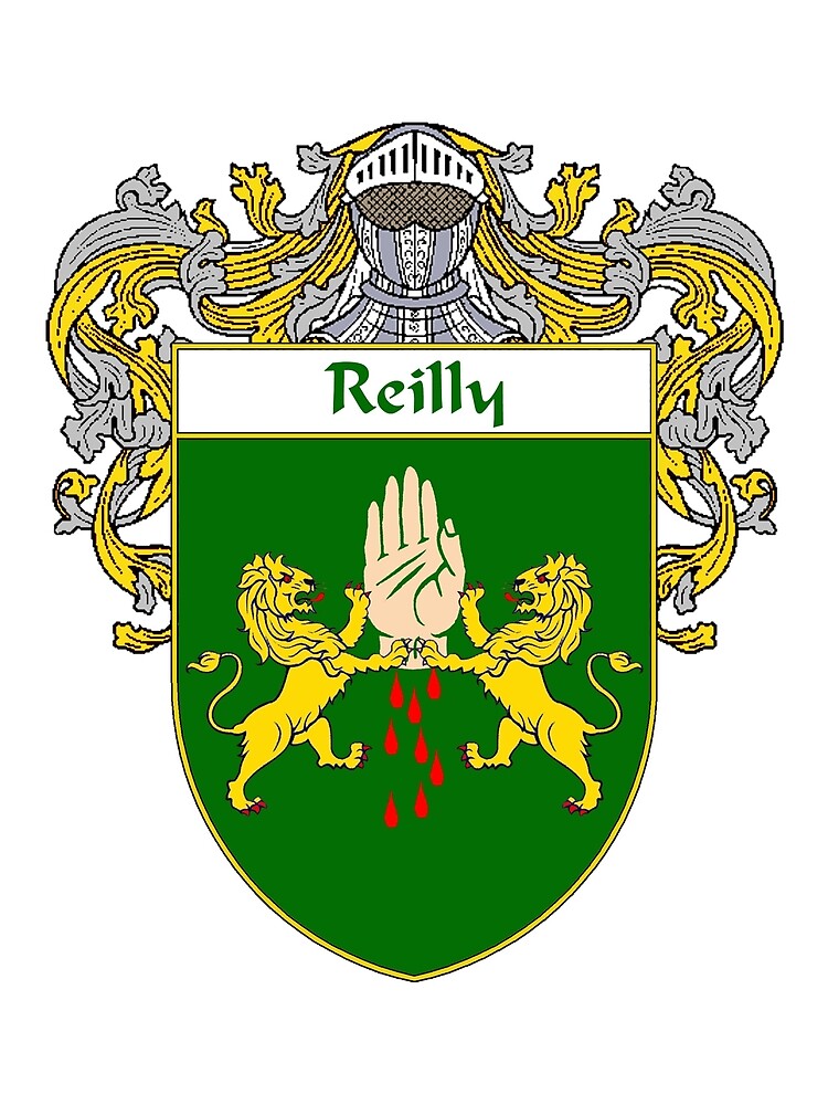 reilly-coat-of-arms-reilly-family-crest-by-william-martin-redbubble