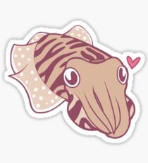 Cuttlefish love Sticker