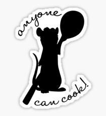 anyone can cook! Sticker