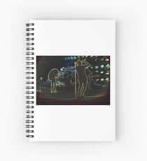 Imagine Dragons Neon Spiral Notebook