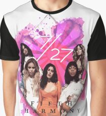 Camiseta gráfica Fifth Harmony 7/27 Pink