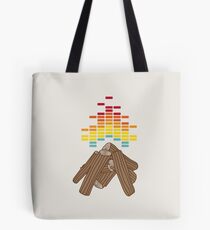 Crackling Fire Tote Bag