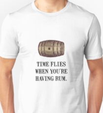 Time Flies Rum Unisex T-Shirt