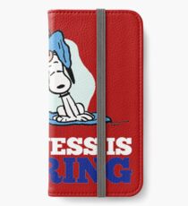 Snoopy and Charlie Brown Quote iPhone Wallet/Case/Skin