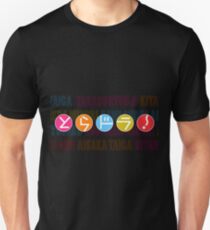 Toradora! Logo with Character Names Unisex T-Shirt