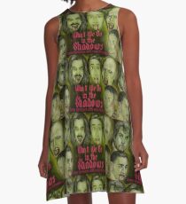 Vestido acampanado Lo que hacemos en las sombras