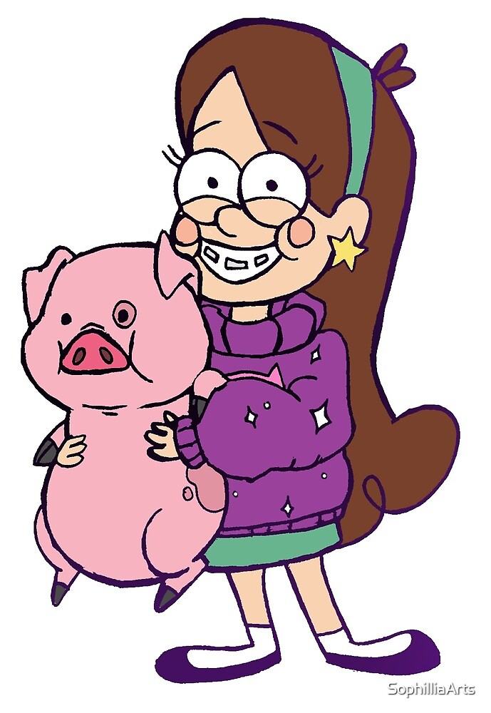 Gravity Falls Mabel By Sophilliaarts Redbubble