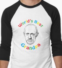 World's Best Grandpa Men's Baseball ¾ T-Shirt