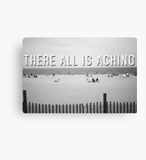 "There All Is Aching" Canvas Print