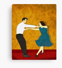 Swing Dance Canvas Print