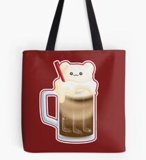 Cute Root Beer Float Ice Cream Bear Tote Bag