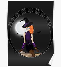 Witch - Vector Poster