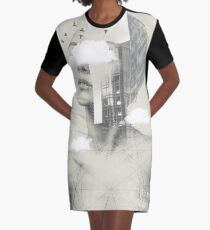 UP TOWN FACET II Graphic T-Shirt Dress