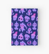 Ghost Pokemon Pattern Hardcover Journal