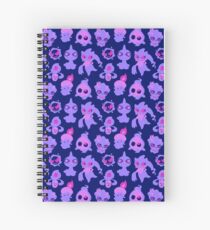 Ghost Pokemon Pattern Spiral Notebook