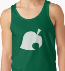 Tier Kreuzung Blatt Tank Top