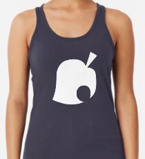 Animal Crossing Leaf Racerback Tank Top