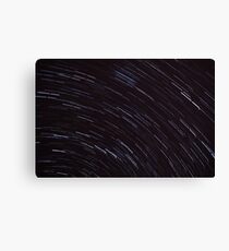 Star trails Leinwanddruck