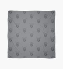 Horned Skull (black) Scarf