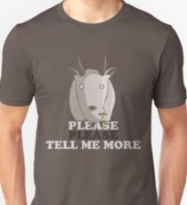 The Curious Goat Unisex T-Shirt