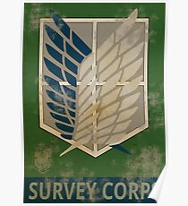 Survey Corps Poster Poster