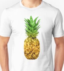 Low Polygon Pineapple Unisex T-Shirt