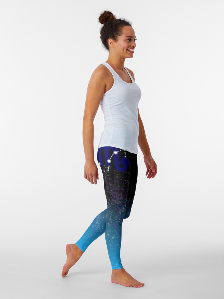 Alternate view of Scorpio - Blue Leggings
