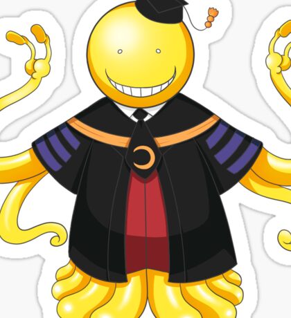 assassination classroom stickers redbubble