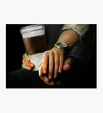 coffee and comfort Photographic Print