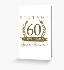 Legendary 60th Birthday Greeting Card