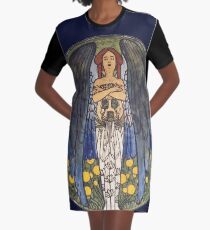 Kolo Moser's Beauty Graphic T-Shirt Dress