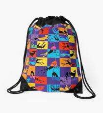 Pop Art Jagdhunde Rucksackbeutel