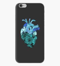 Vinilo o funda para iPhone Rose tinted heart - Blue