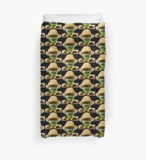Lego Farmer minifigure Duvet Cover