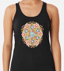 Boho Chic Millefiori Racerback Tank Top