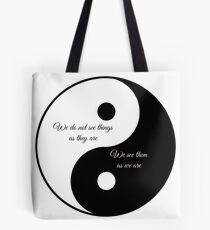 Bolsa de tela No vemos las cosas tal como son ...