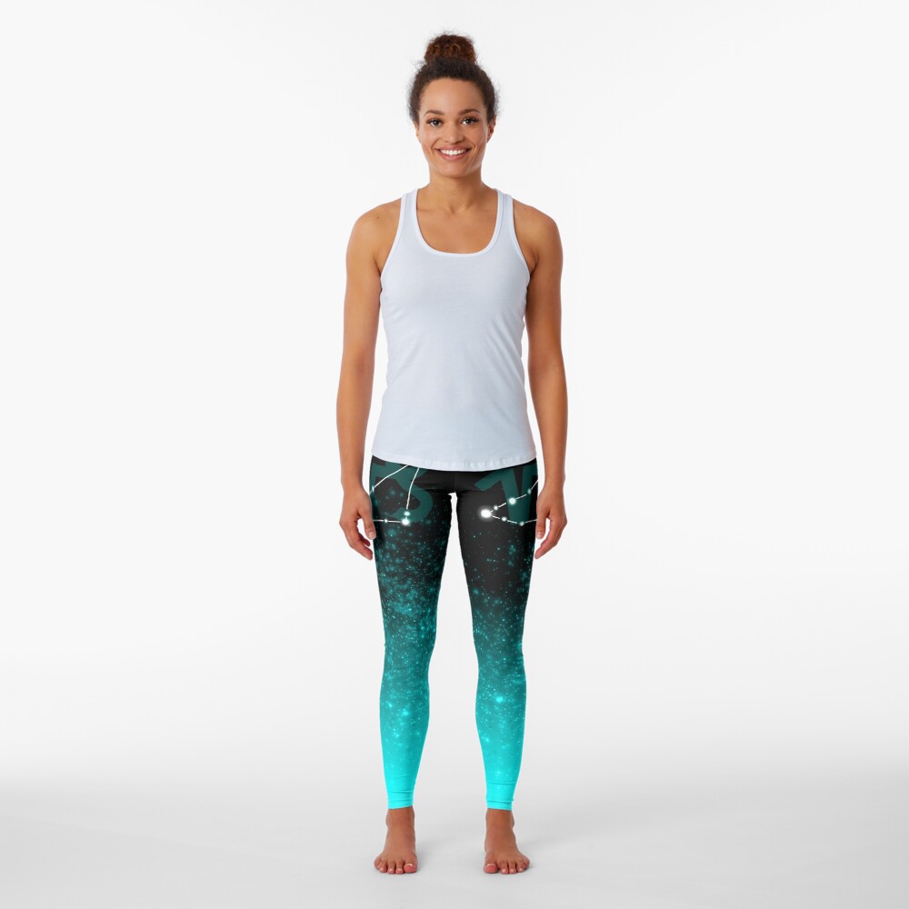 Capricorn - Cyan Leggings