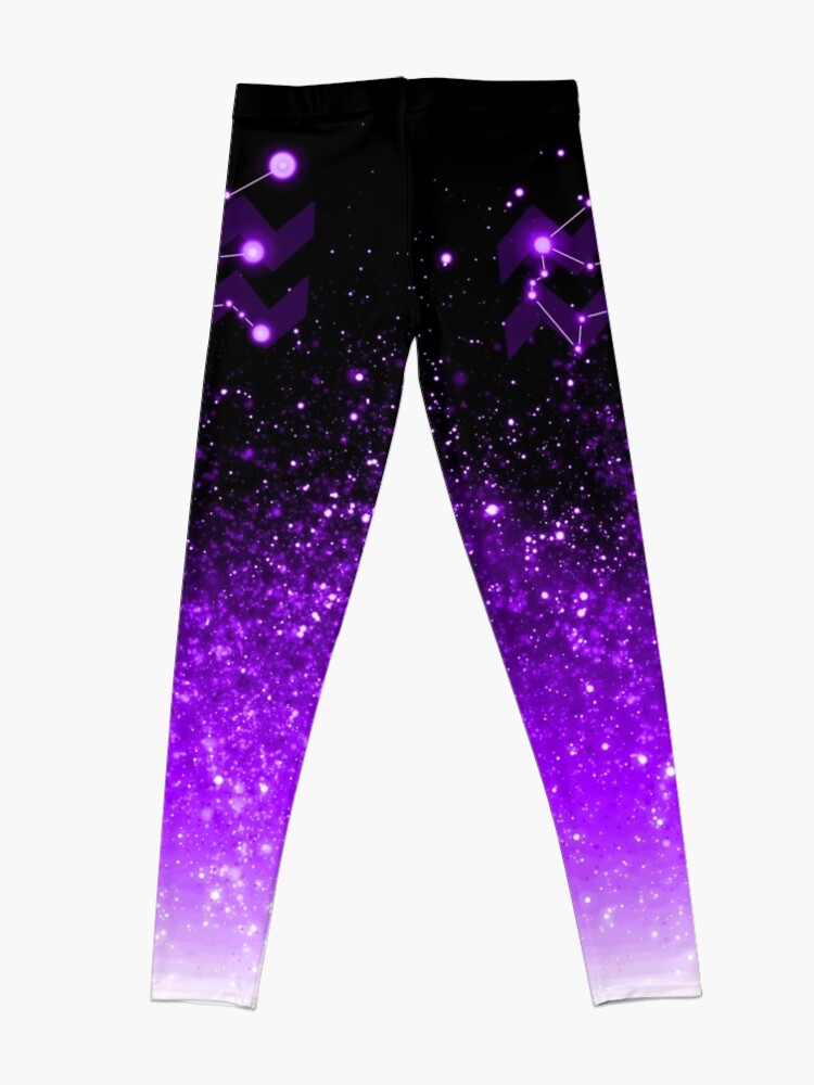 Alternate view of Aquarius - Violet Leggings