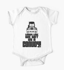 Sieht so aus, als hätten wir einen Konvoi! Baby Body Kurzarm