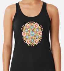 Boho Chic Millefiori Racerback Tank Top