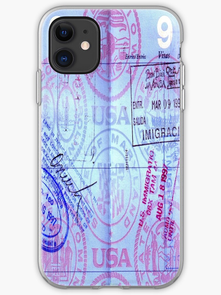 "Passport Pages" iPhone Case & Cover by tvlgoddess Redbubble