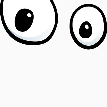 Funny Googly Eyes Sticker for Sale by Enguish